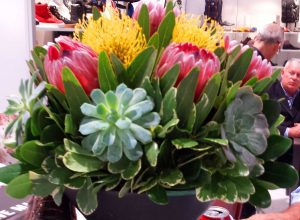 Tradeshow Floral Arrangement by Expo Ease